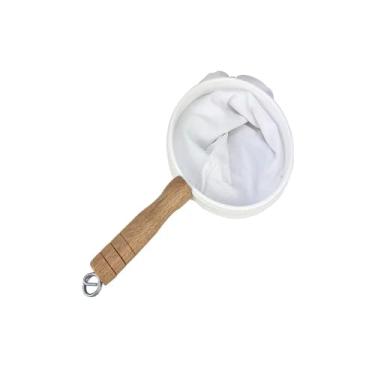 Imagem de Coador De Cafe De Pano Algodão 11cm Com Cabo