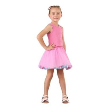 Imagem de CONJUNTO INFANTIL MON SUCRÉ ROSA SAIA TULE BALLET 8025232-Feminino