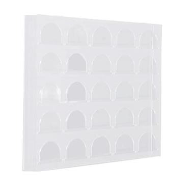 Imagem de Organizador da Gaveta da Cápsula, Plástico 25 Cápsulas Capacidade café Pod Armazenamento Organizador Bandeja Suporte da Cápsula de café para a Loja de Escritório Em Casa