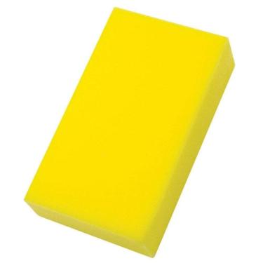 Imagem de Bloco de Espuma Poliéster Compel 2001 22x13x06cm Amarelo