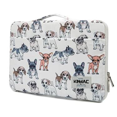 Imagem de Kinmac Capa protetora de 360° para laptop com alça para MacBook Pro 16 polegadas, 16 polegadas HP, Lenovo, Dell, ASUS, Acer Ultrabook e laptop empresarial (cães)