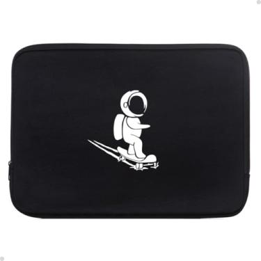 Imagem de Bolsa Para Notebook Laptop Macbook Executiva Masculina Feminina (Astronauta, 15,6")