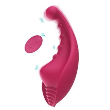 Imagem de Vibrador Calcinha Feminino Estimulador do Clitóris 10 Velocidades Sexuais Com Controle Remoto Discreto