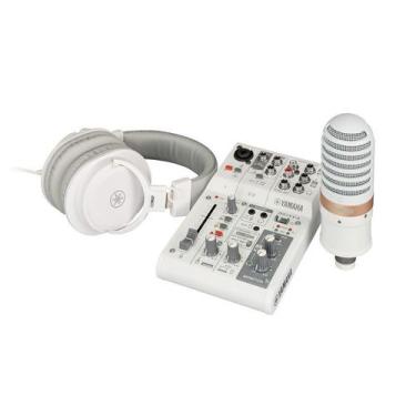Imagem de Kit Yamaha AG03MKII W Live Streaming Pack White