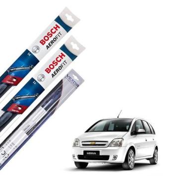 Imagem de Limpador parabrisa Dianteira e traseira Meriva 2004 2005 06 - Bosch