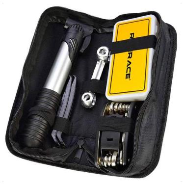 Imagem de Kit Reparos Emergencia Para Bike Remendo Chave Bomba De Ar - BELLATOR