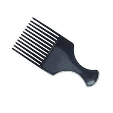 Imagem de Pente Plástico Garfo Afro com Dentes Largos - PENTES DE CARBONO