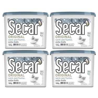 Imagem de Anti Mofo Secar Original 180g Caixa Com 4 Unidades (Sem Perfume)