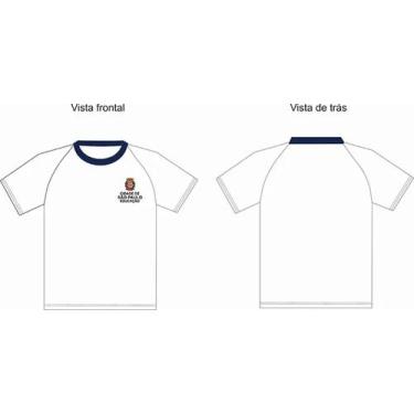 Imagem de Camiseta Uniforme Escolar Prefeitura Sp Atacado Varejo - Trilha, 10, B