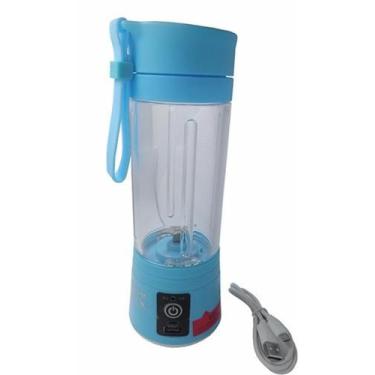 Imagem de Mini Liquidificador Bateria Recarregavel Portatil Eletronico - Braslu