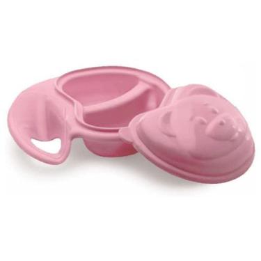 Imagem de Kit Papinha Urso Com 3 Peças Para Bebê Alimentação Menina - Koala Baby