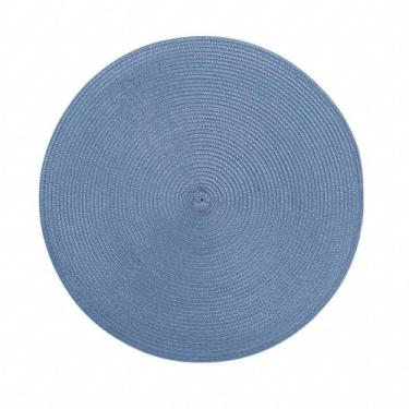 Imagem de Jogo Americano Redondo  4 Unidades -  Azul Jeans - Copa&cia