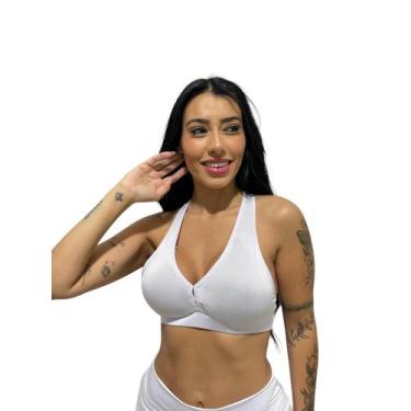 Imagem de Top nadador feminino com bojo removível TB moda fitness academia e gin