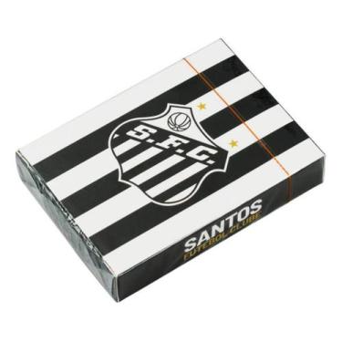 Imagem de Baralho Plástico 54 Cartas Com Naipes - Santos - Mileno