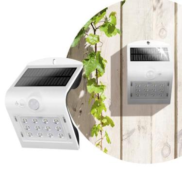 Imagem de Luminária de Parede Arandela Externa Energia Solar Sunshine Com Sensor