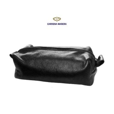 Imagem de Estojo Couro Cardena Madera Forro impermeável