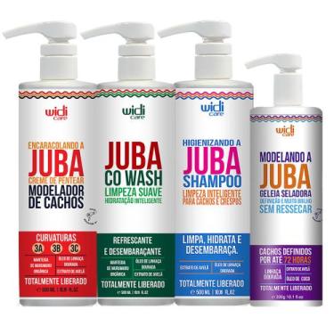 Imagem de Kit Widi Care Juba Shampoo, Geleia, Co Wash e Encaracolando
