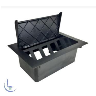 Imagem de Caixa de Embutir Tomada sem Rabichos 3 Postos + 4 Postos 174x104mm - C