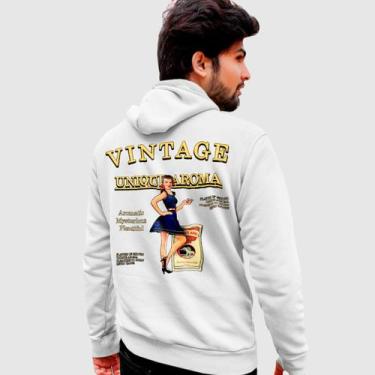 Imagem de Blusa Moletom Genuine Grit Masculina Estampada Algodão 30.1 Vintage, B