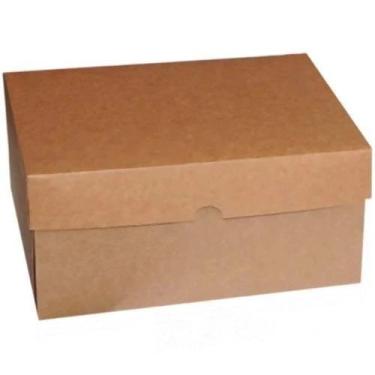 Imagem de Caixa Craft 23,5 x 17,5 x 11 cm: Durável e Ecológica, Ideal Para Prese