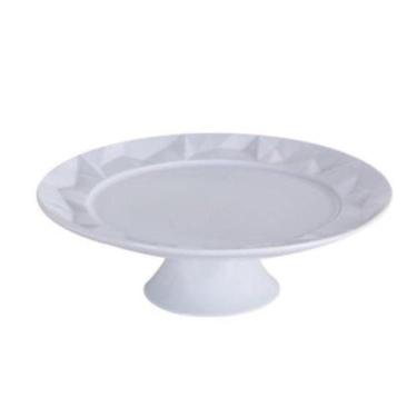 Imagem de Prato para Bolo com Pé 32,5cm Edros - Germer - Germer Porcelanas