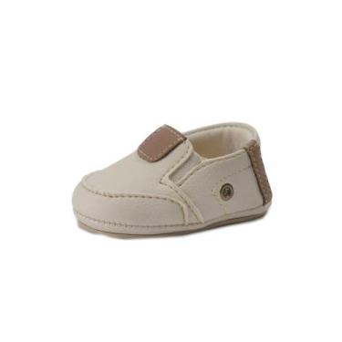 Imagem de Sapato mocassim baby menino recem nascido sapatinho infantil confortav