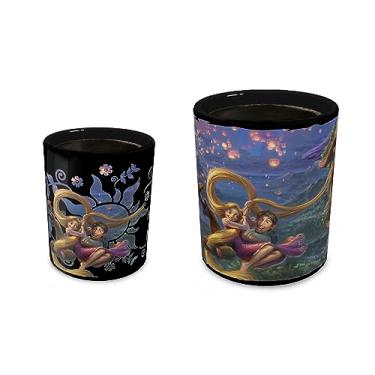 Imagem de Morphing Mugs Disney – Tangled – Rapunzel and Flynn Rider – Uma caneca de pista sensível ao calor de 473 ml – Imagem completa revelada quando um líquido quente é adicionado