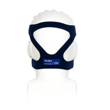 Imagem de Fixador (arnês) original para máscara facial e nasal ResMed - Tamanho 