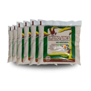 Imagem de Kit (2,4kg) Imuno-Aves para tratar e/ou prevenir infecções bacteriana 