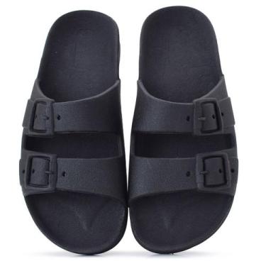 Imagem de Chinelo Infantil Feminino Sandália Papete Slide  Menina - Cauby, Preto