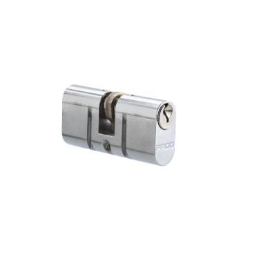 Imagem de Cilindro miolo tambor para fechadura pado concept cromado 74mm (7,4cm)