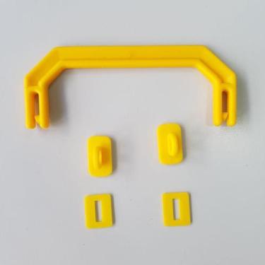 Imagem de Kit Alça para Maleta Executiva Amarelo - 10 unidades - Alças