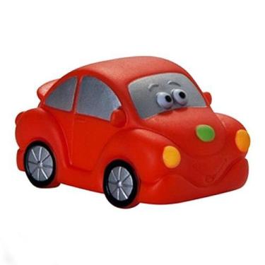 Imagem de Brinquedo De Vinil Para Bebê A Partir De 3 Meses - Carrinho - Maralex