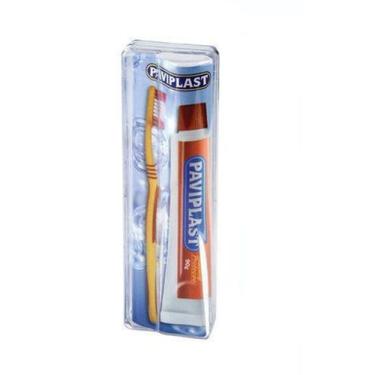 Imagem de Estojo porta escova dental acrílico para viagem - PAVIPLAST