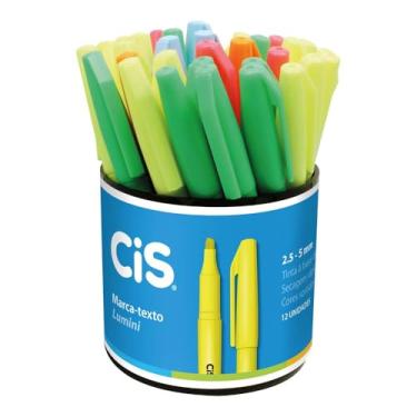 Imagem de CIS 4.8602 Caneta Marca Texto, cores sortidas (36 unidades)