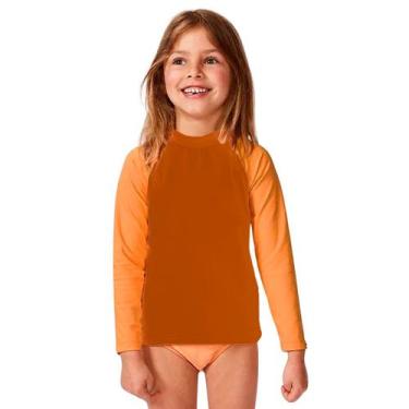 Imagem de Blusa UV Infantil Camiseta Menina Menino Piscina Verão Praia Férias - 