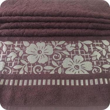 Imagem de Toalha de Banho Monte Carlo Malbec 0,72m X 1,45m - Cavhome