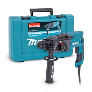 Imagem de Martelete Rotativo Rompedor 800W HR 2470 110V com Maleta MAKITA, 110V