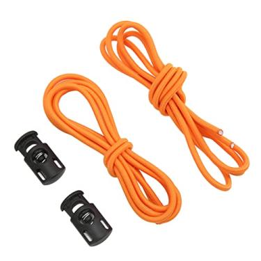 Imagem de Kit de Substituição de Alça de óculos de Natação Ajustável Elástico Mergulho Corda 2 Peças para Nadadores e Mergulhadores (Laranja)