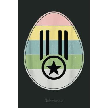 Imagem de Happy Easter Egg Veteran Graphic Funny Easter Day Veteran Notebook: US Navy Veteran Veterans Memorial Day, Journal 6 x 9, 110 Page Blank Lined Paperback Journal/Notebook Gift For Family Friends
