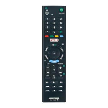 Imagem de PERFASCIN Controle remoto de substituição RMT-TX203P adequado para RMT-TX203P Controle remoto substituído para TV LCD Sony KDL-32W607D KDL-32W600D KDL-43W757D KDL32W RMT-TX202P KDL-49W757D KDL49W757D