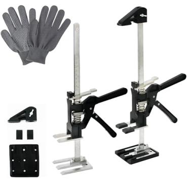 Imagem de RETRIN Pacote com 2 macacos de braço para economia de mão de obra - Ferramenta de eleva...