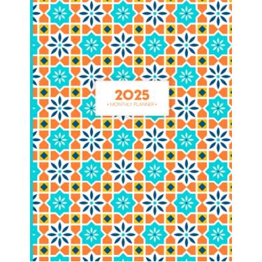 Imagem de 2025 Monthly Planner: 12 Months Calendar, Appointment Calendar, Business Planners, Agenda Schedule Organizer Logbook and Journal January to December 2025 Calendar Planner (Planner Organizer 2025)