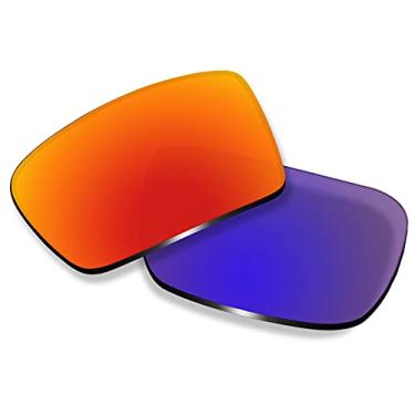 Imagem de Betterun Lentes de reposição polarizadas Fire policarbonato para Oakley Gascan