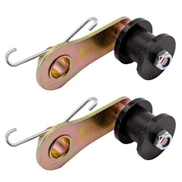 Imagem de UTSAUTO Tensor de corrente resistente de rolo tensor de corrente compatível com 110cc 125cc 140cc Dirt Pit Mini Bike ATV QUAD 2 peças