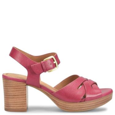 Imagem de Sofft Plataforma de renda feminina, Framboesa, 9