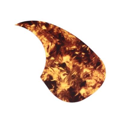Imagem de Pickguard de Guitarra Acústica Autoadesivo Pvc 41 Polegada Placa de Arranhões de Guitarra Acessórios para Guitarras de Madeira Acústica (Formato de lágrima)