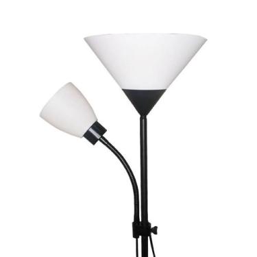 Imagem de Luminaria Duo Floor Chao Abajur Articulada Pedestal Coluna Lustre 172c