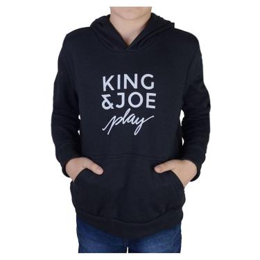 Imagem de Blusa Infantil King&Joe Slim Moletom Masculina-Masculino