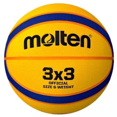Imagem de Bola de Basquete 3x3 Molten Rubber Cover T6-Unissex